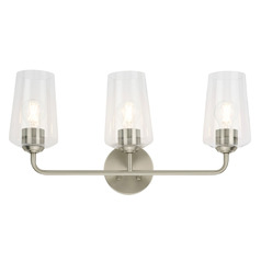 Progress Lighting Celino Brushed Nickel Bathroom Light