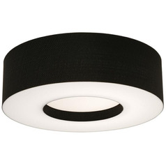 Afx Lighting Montclair Black LED Flushmount Light