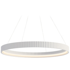 ET2 Souffle Chaulk White LED Pendant Light