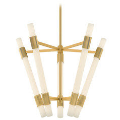 Corbett Lighting Krakow Vintage Brass LED Chandelier