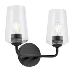 Progress Lighting Celino Black Bathroom Light
