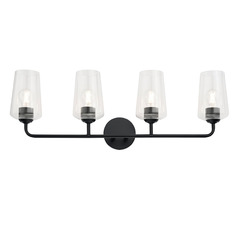 Progress Lighting Celino Black Bathroom Light