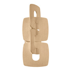 Corbett Lighting Trentino Stria Gold Leaf LED Sconce