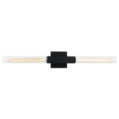 Matteo Lighting Odelle Black Vertical Bathroom Light