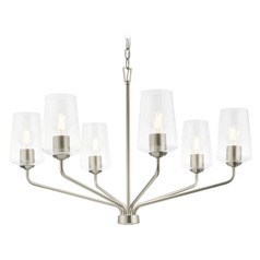 Progress Lighting Celino Brushed Nickel Chandelier