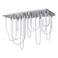 Et2 Soleil Polished Chrome LED Flushmount Light