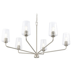 Progress Lighting Celino Brushed Nickel Chandelier