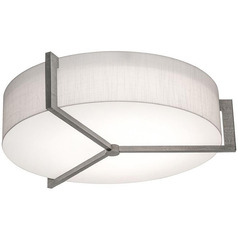 Afx Lighting Apex Weathered Grey Flushmount Light