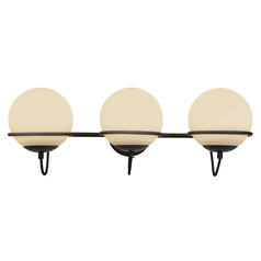 Alora Lighting Alan Pepin Alba Matte Black Bathroom Light