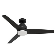 Casablanca Fan Co Malden Matte Black LED Ceiling Fan with Light