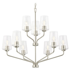 Progress Lighting Celino Brushed Nickel Chandelier