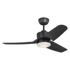 Colgin 44-Inch LED Fan in Midnight Black by VC Fan Collection