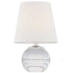 Mitzi By Hudson Valley Nicole Polished Nickel LED Table Lamp with Empire Shade