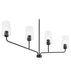 Progress Lighting Celino Black Island Light