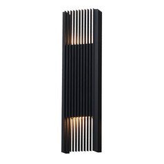 Et2 Rampart Black LED Outdoor Wall Light