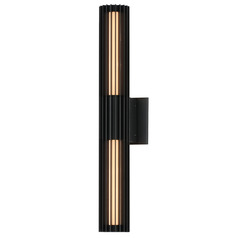 Et2 Citadel Black LED Outdoor Wall Light