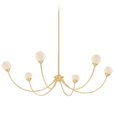 Mitzi By Hudson Valley Mitzi Natasha Aged Brass LED Chandelier