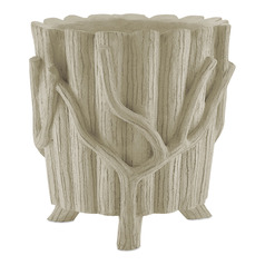 Currey and Company Faux Bois Portland Vase