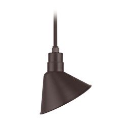 Bronze Pendant Barn Light with 12