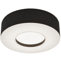 Afx Lighting Montclair Black LED Flushmount Light