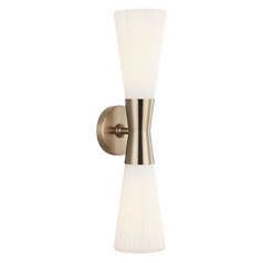Matteo Lighting Jameson Champagne Gold LED Vertical Bathroom Light