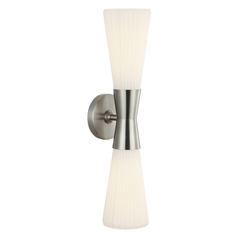 Matteo Lighting Jameson Brushed Nickel LED Vertical Bathroom Light
