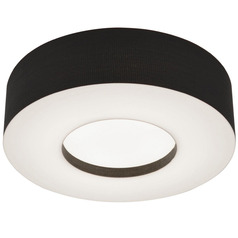 Afx Lighting Montclair Black LED Flushmount Light