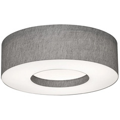 Afx Lighting Montclair Grey LED Flushmount Light