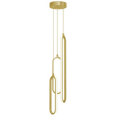 Afx Lighting Sienna Gold LED Multi-Light Pendant