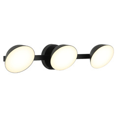Matteo Lighting Emerson Matte Black LED Bathroom Light