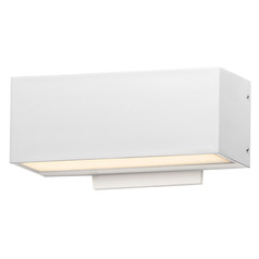 Et2 Blok White LED Outdoor Wall Light