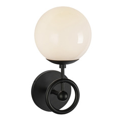 Alora Lighting Alan Pepin Fiore Matte Black Sconce