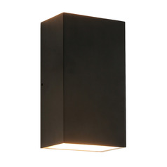Matteo Lighting Dexter Matte Black LED Outdoor Wall Light