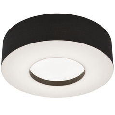 Afx Lighting Montclair Black LED Flushmount Light