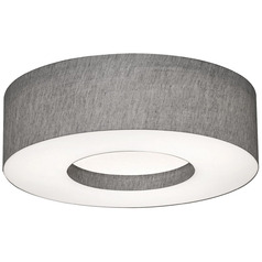 Afx Lighting Montclair Grey LED Flushmount Light