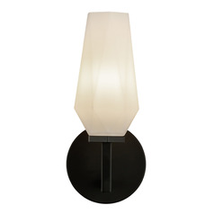 Alora Lighting Alan Pepin Krysta Matte Black Sconce