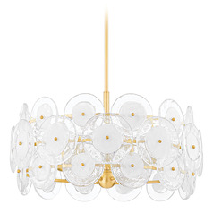 Mitzi Lola Aged Brass 5-Light Chandelier