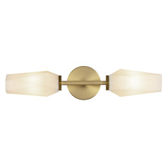 Alora Lighting Alan Pepin Krysta Brushed Gold Bathroom Light