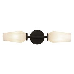 Alora Lighting Alan Pepin Krysta Matte Black Bathroom Light