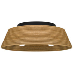 Quoizel Lighting Quoizel Flush Mount Matte Black Flushmount Light