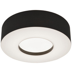 Afx Lighting Montclair Black LED Flushmount Light