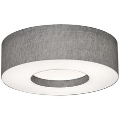 Afx Lighting Montclair Grey LED Flushmount Light