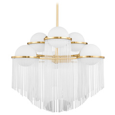 Corbett Lighting Celestial Aged Brass Chandelier