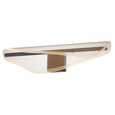 Et2 Manta Black LED Bathroom Light