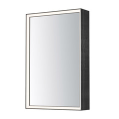 Bevel Rectangle 24-Inch Illuminated Mirror