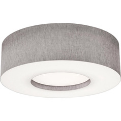 Afx Lighting Montclair Grey LED Flushmount Light