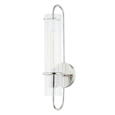Mitzi Juliet Polished Nickel Single Wall Sconce