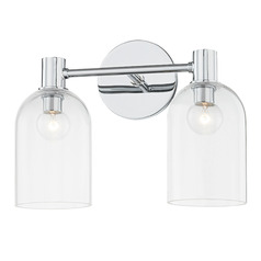 Mitzi Kinsley Polished Chrome 2-Light Vanity