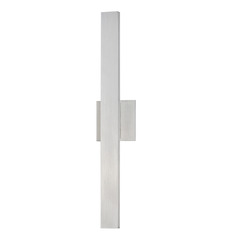 Et2 Alumilux Line 5cct Satin Aluminum LED Outdoor Wall Light