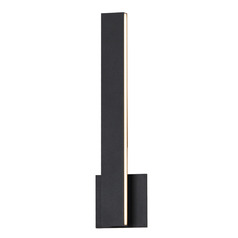 Et2 Alumilux Sideline Black LED Outdoor Wall Light